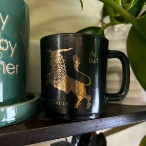 Glasbake zodiac mug- Taurus